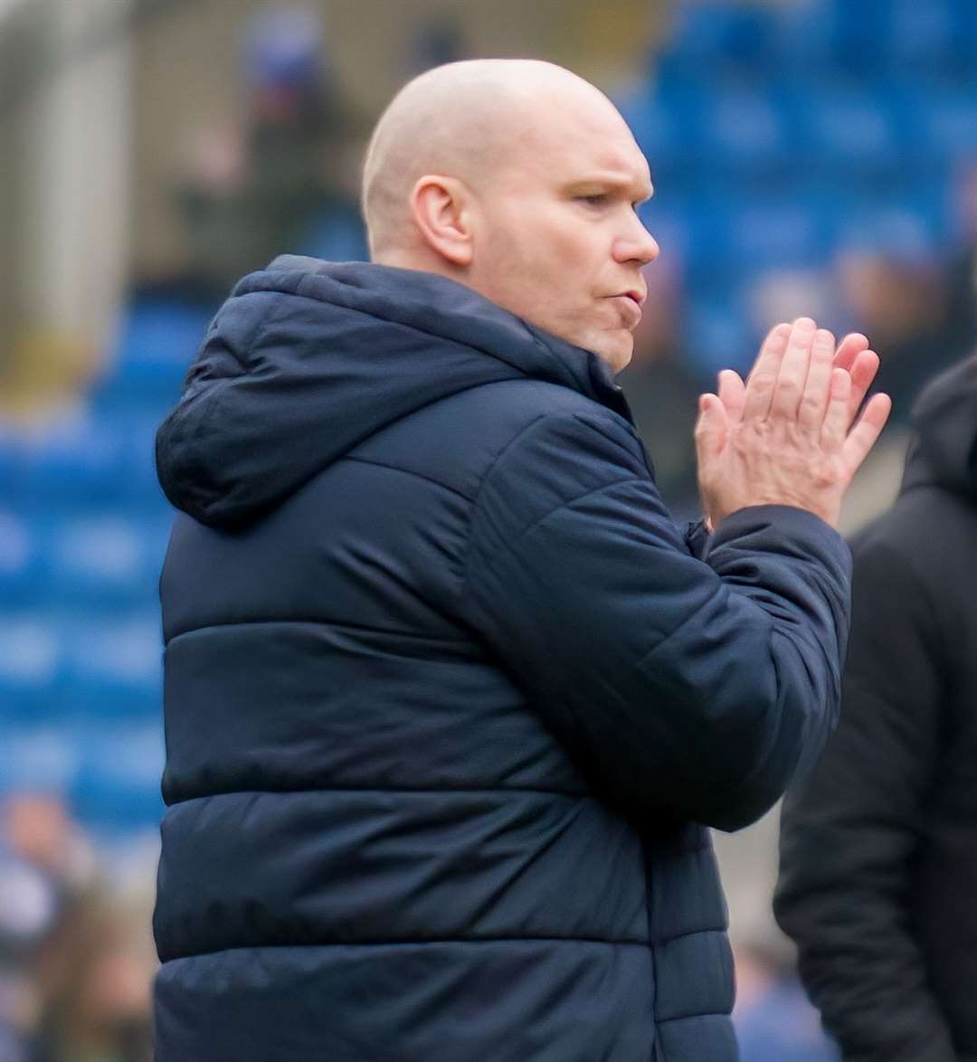 Danny Searle is creating positive vibes in the Ebbsfleet camp. Picture: Ed Miller/EUFC