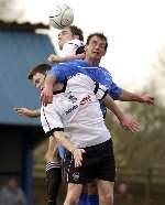 Action from last season's meeting at Longmead, which relegated Dover