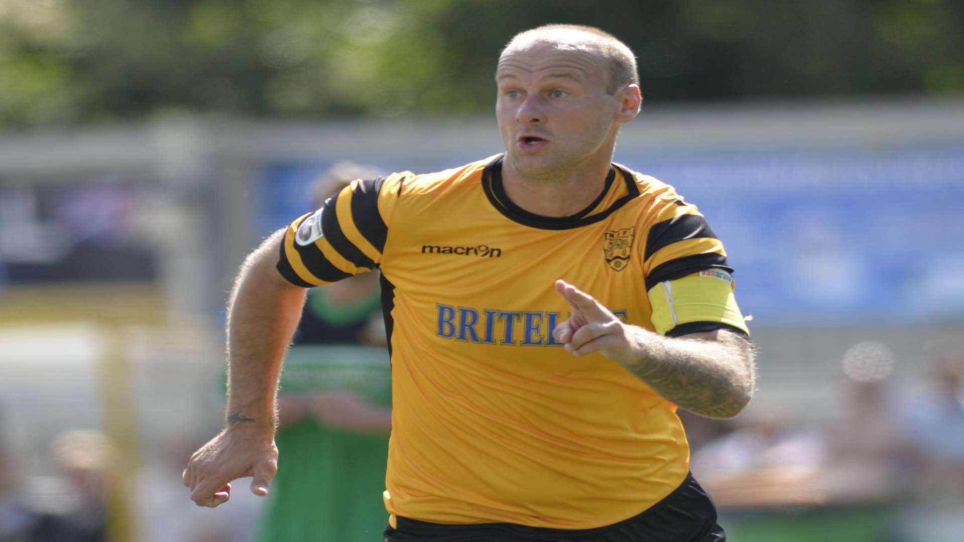 Maidstone United captain Steve Watt Picture: Ruth Cuerden