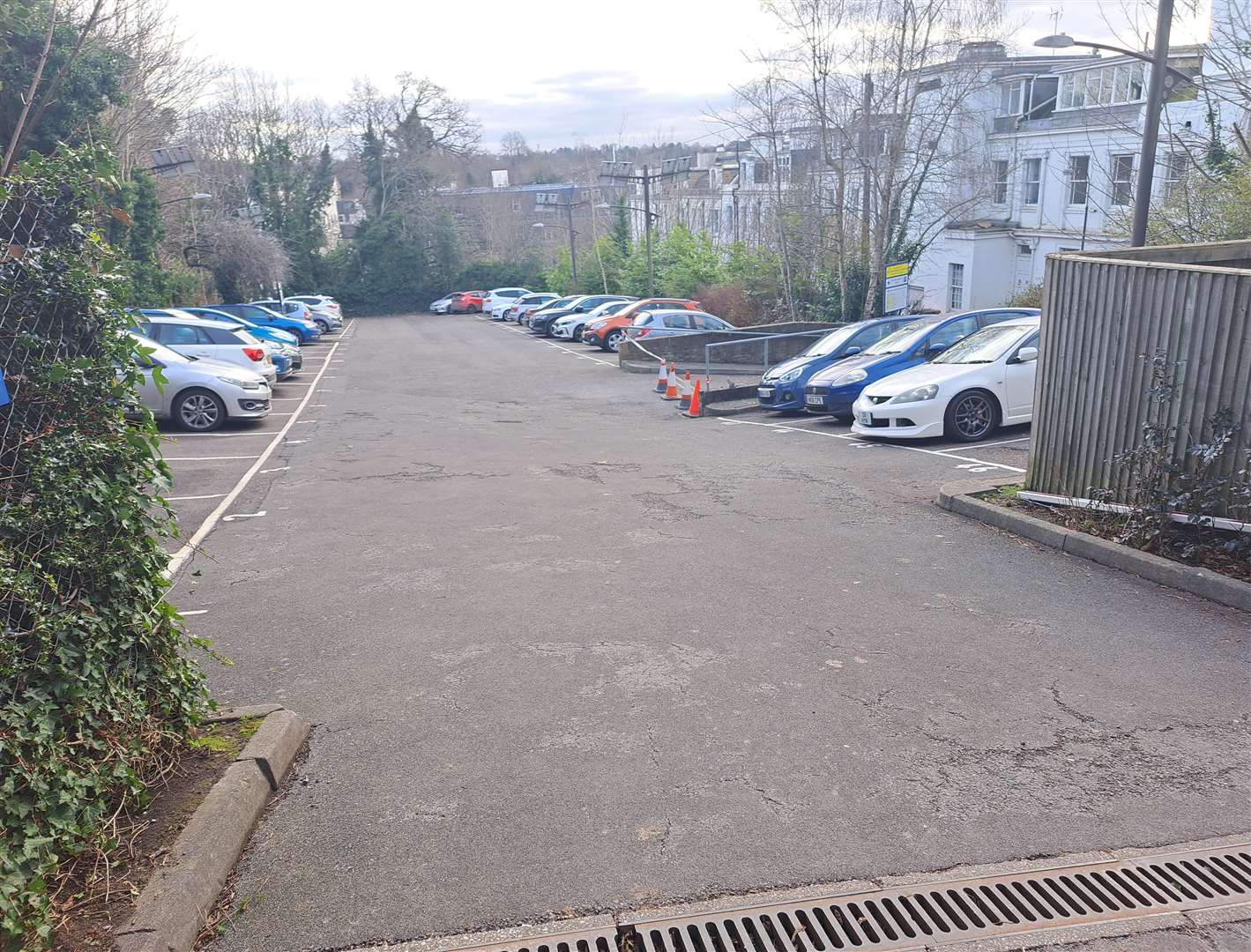 The car park in Mount Pleasant Avenue is up for sale