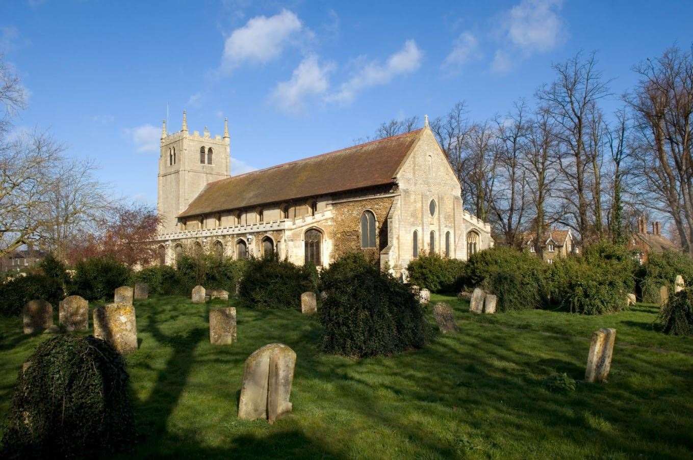 The Church of St Thomas a Becket in Ramsey, Cambridgeshire (Historic England/PA)