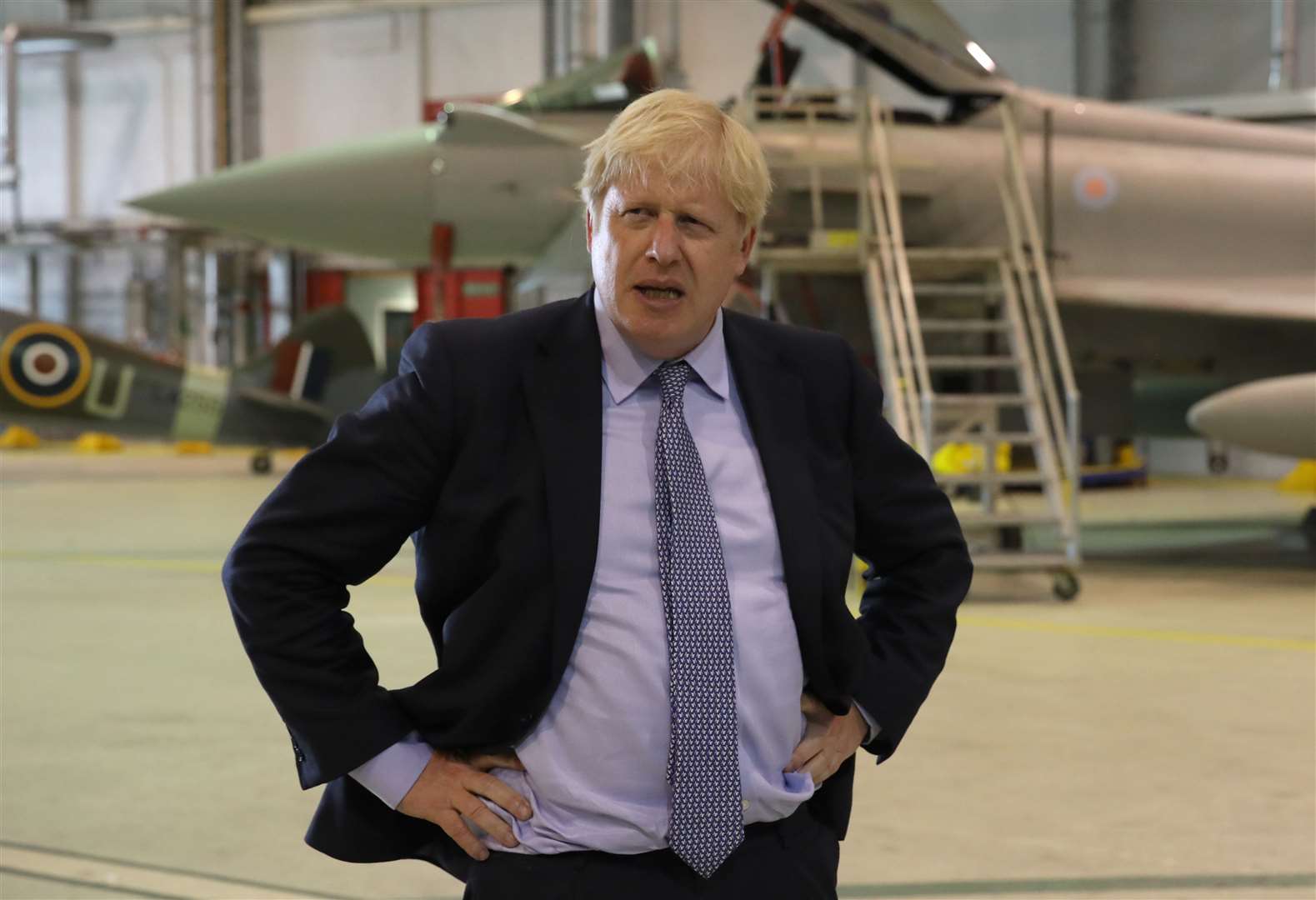 Prime Minister Boris Johnson said he thought his weight played a part in requiring intensive care treatment for his coronavirus symptoms (Andrew Milligan/PA)