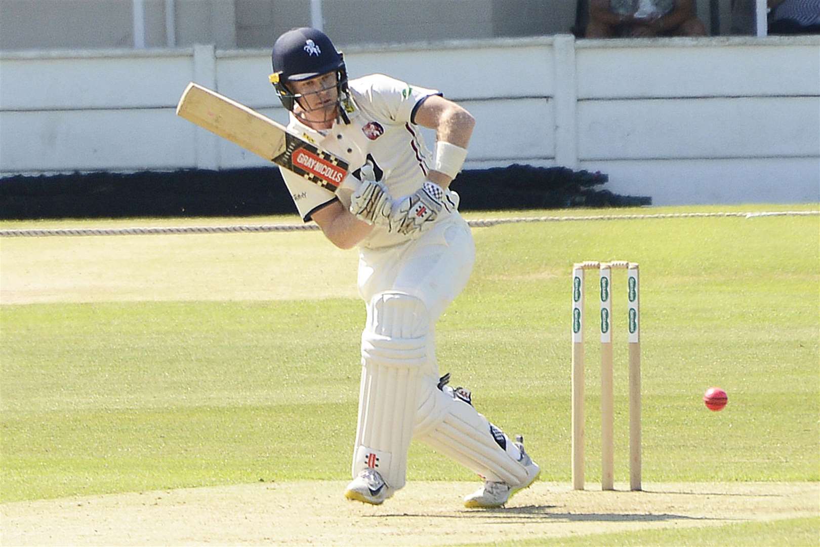 Sam Billings batting against Middlesex. Picture: Paul Amos.