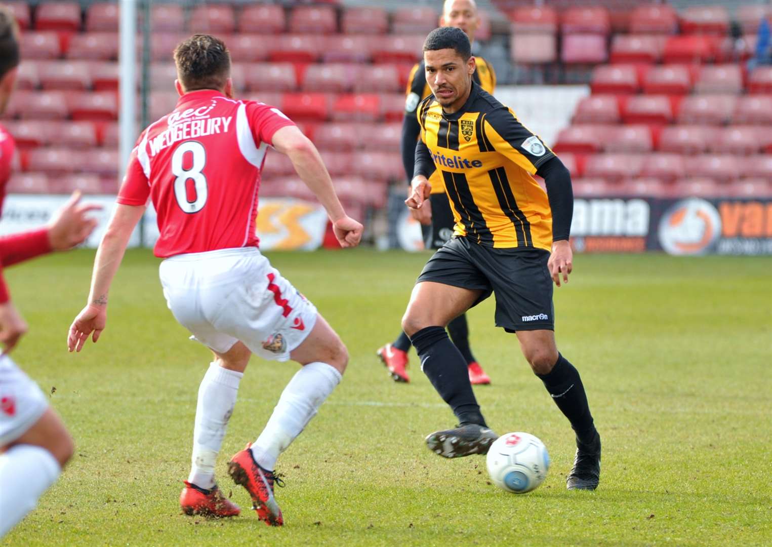 Maidstone United defender Alex Wynter Picture: Steve Terrell