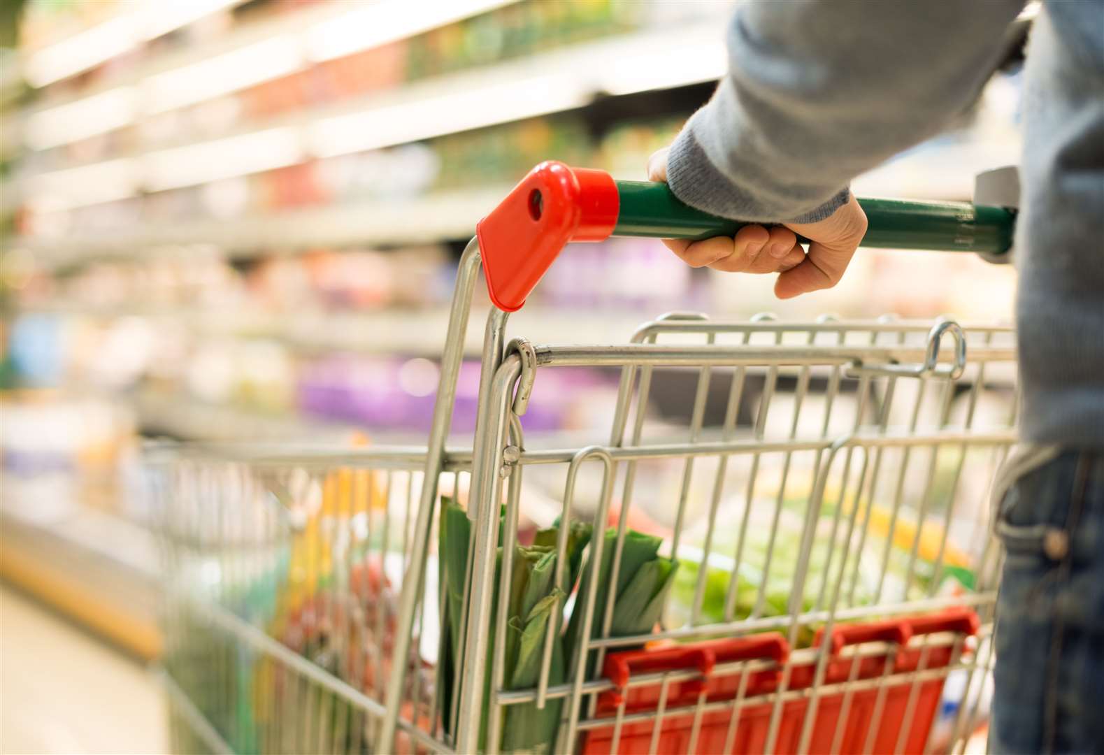 Paige Treeby went into the store twice, filled up her trolley and left without paying. Stock picture: Getty Images/iStockphoto Minerva Studio