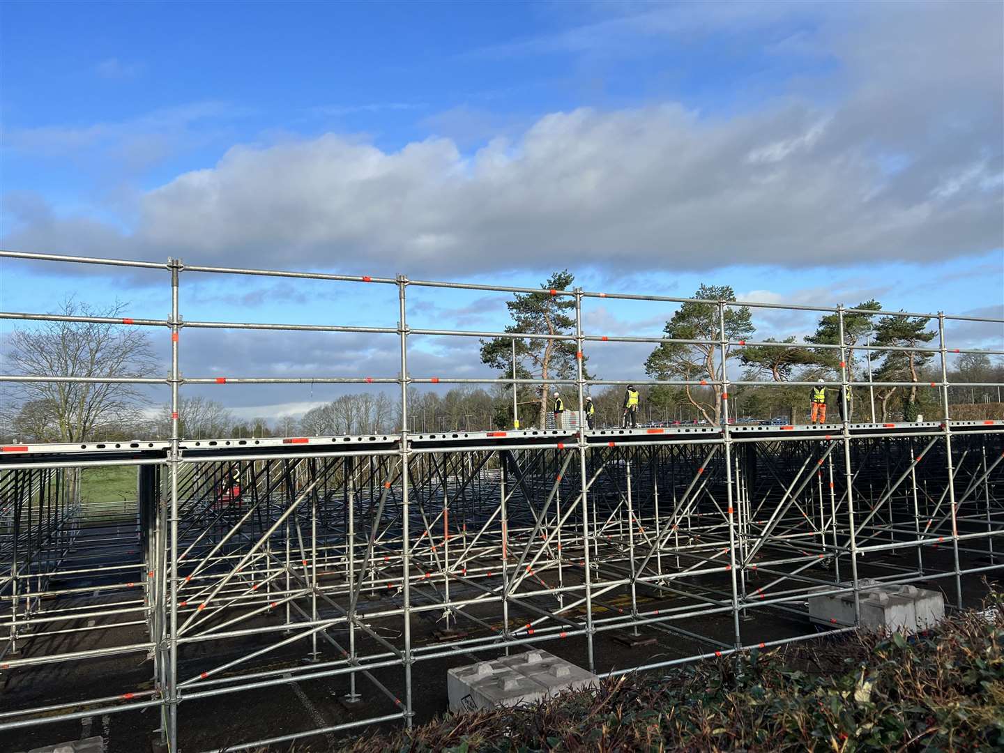 Work has started on Nightingale surge hub at William Harvey Hospital, Ashford