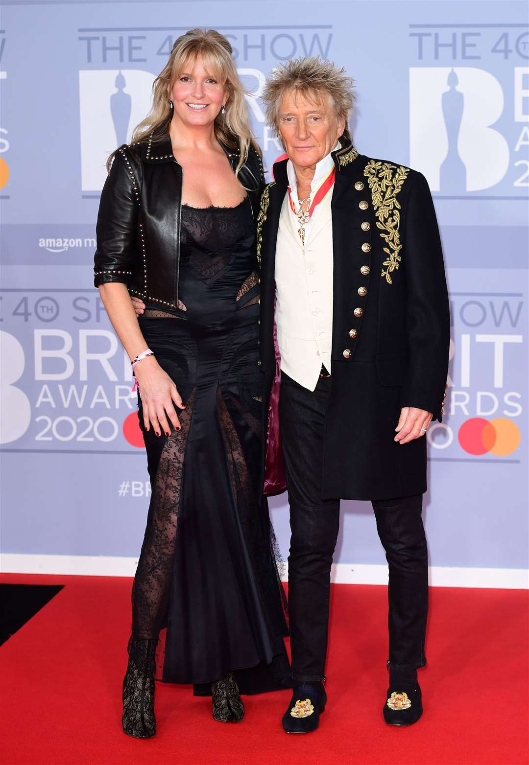 Sir Rod Stewart, pictured with wife Penny Lancaster, may avoid a jury trial, a court in Florida heard (Rod Stewart/PA)