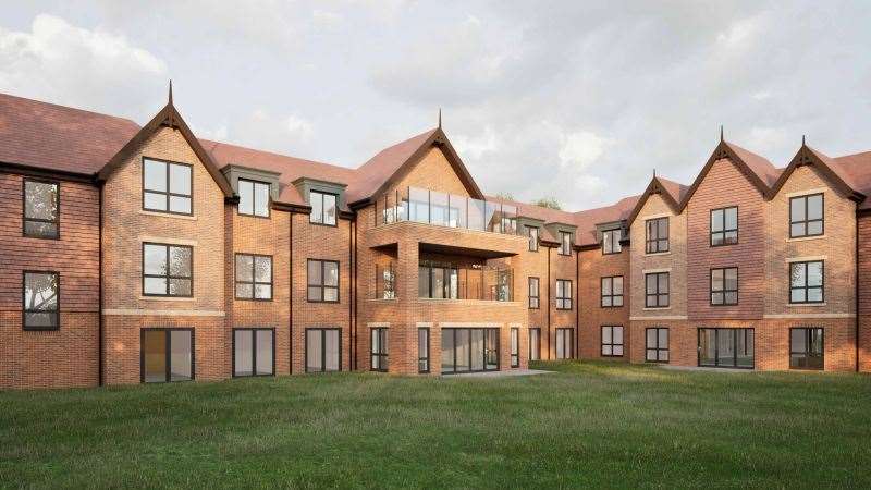 Nearby residents say the care home will be too imposing and loom over neighbouring properties. Picture: RM Design Group