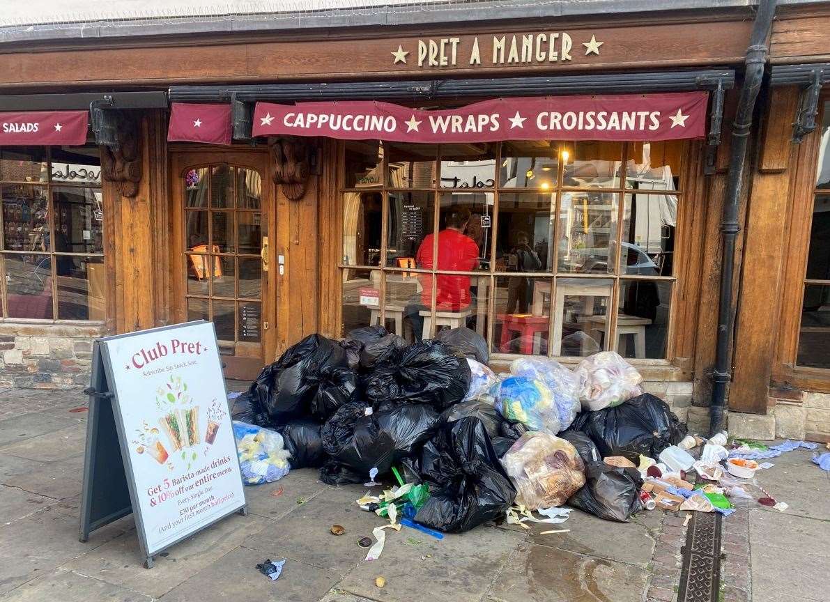 Pret A Manger made a mess of Canterbury high street