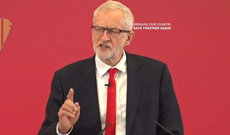 Labour leader Jeremy Corbyn has launched his party's manifesto for the European elections in Medway