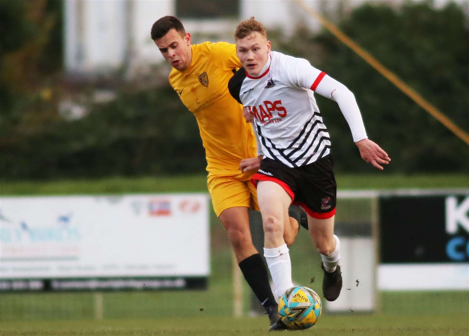 On-loan Deal defender Alex Green scored his first goal for the club on Monday in their 4-3 loss at Welling Town. Picture: Paul Willmott