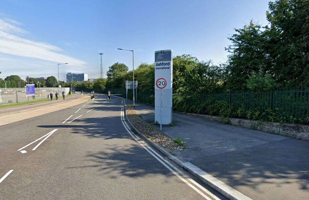 A teenage boy was taken to hospital after a reported hit and run on Newtown Road, Ashford. Picture: Google