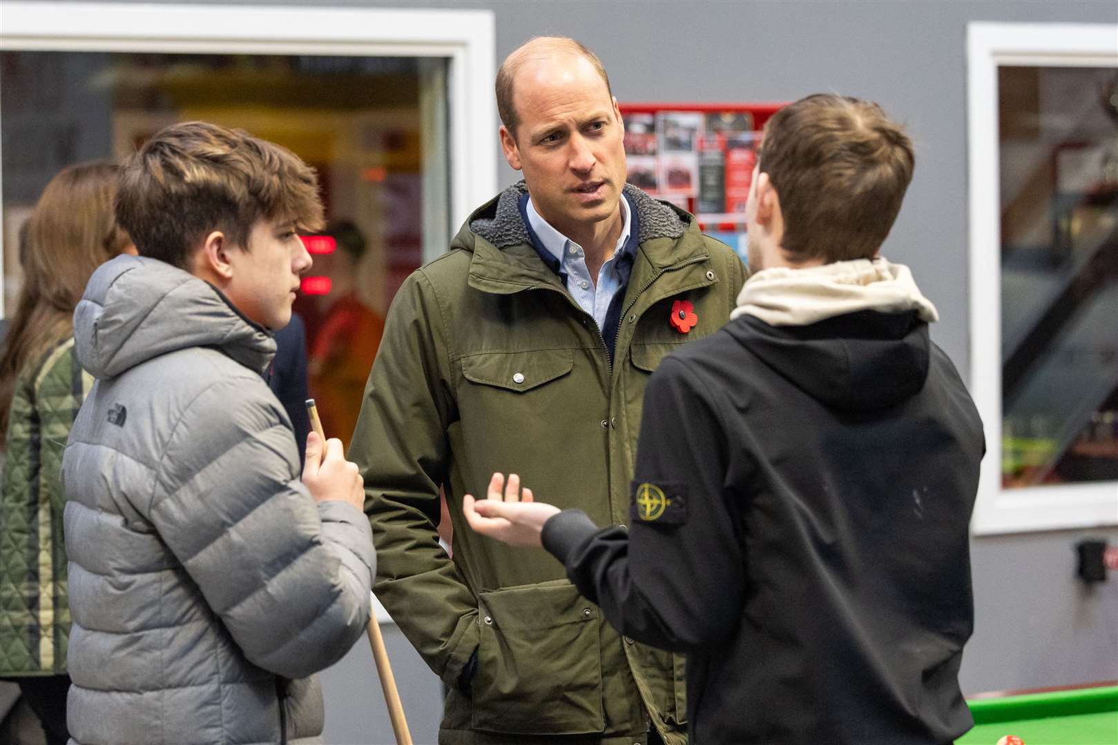 The prince and princess later visited the Day1 charity based in Inverness (Paul Campbell/PA)