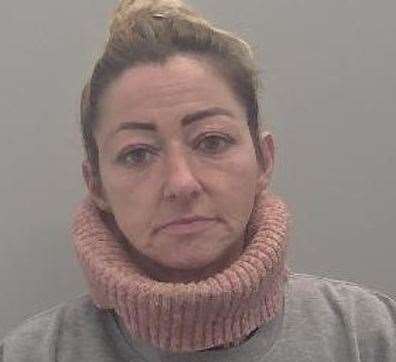 Lisa Willett, of Grecian Street in Maidstone, has been given a two-year banning order for shoplifting in Sittingbourne. Picture: Kent Police