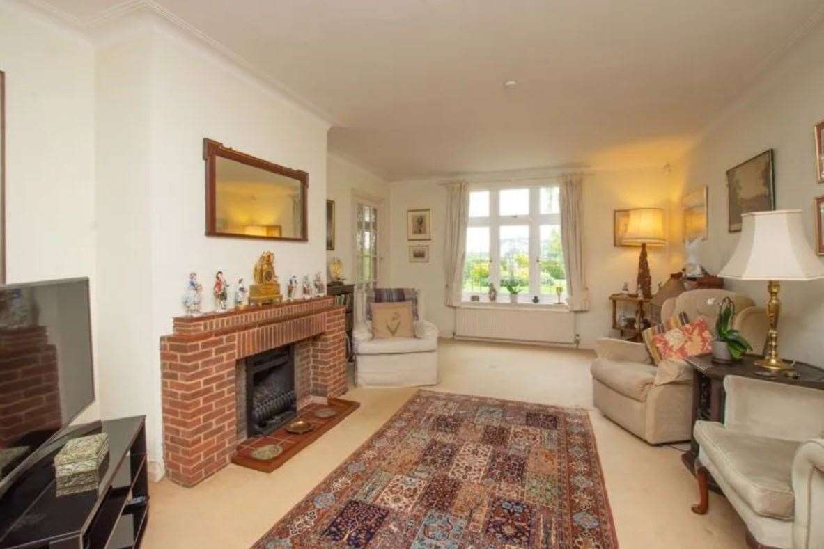 The sitting room with exposed fireplace. Picture: Zoopla / Colebrook Sturrock