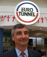 Eurotunnel chief executive Jacques Gounon