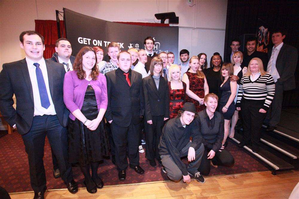 The second group of young people from Thanet to successfully graduate from the Get On Track programme run by the Dame Kelly Holmes Legacy Trust.