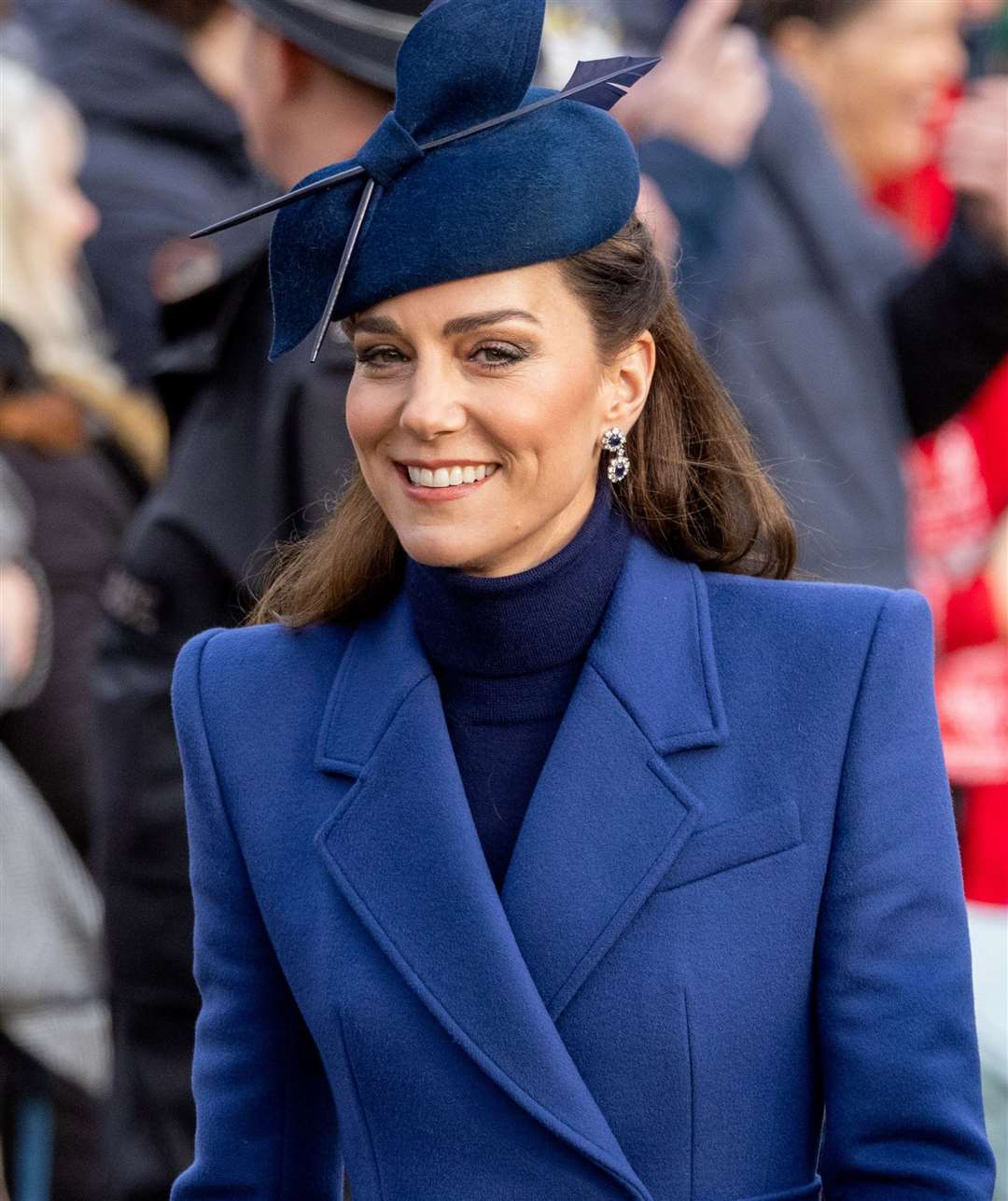 The Princess of Wales at the Christmas Day morning church service at St Mary Magdalene Church in Sandringham, Norfolk. Photo credit: GEOFF ROBINSON PHOTOGRAPHY