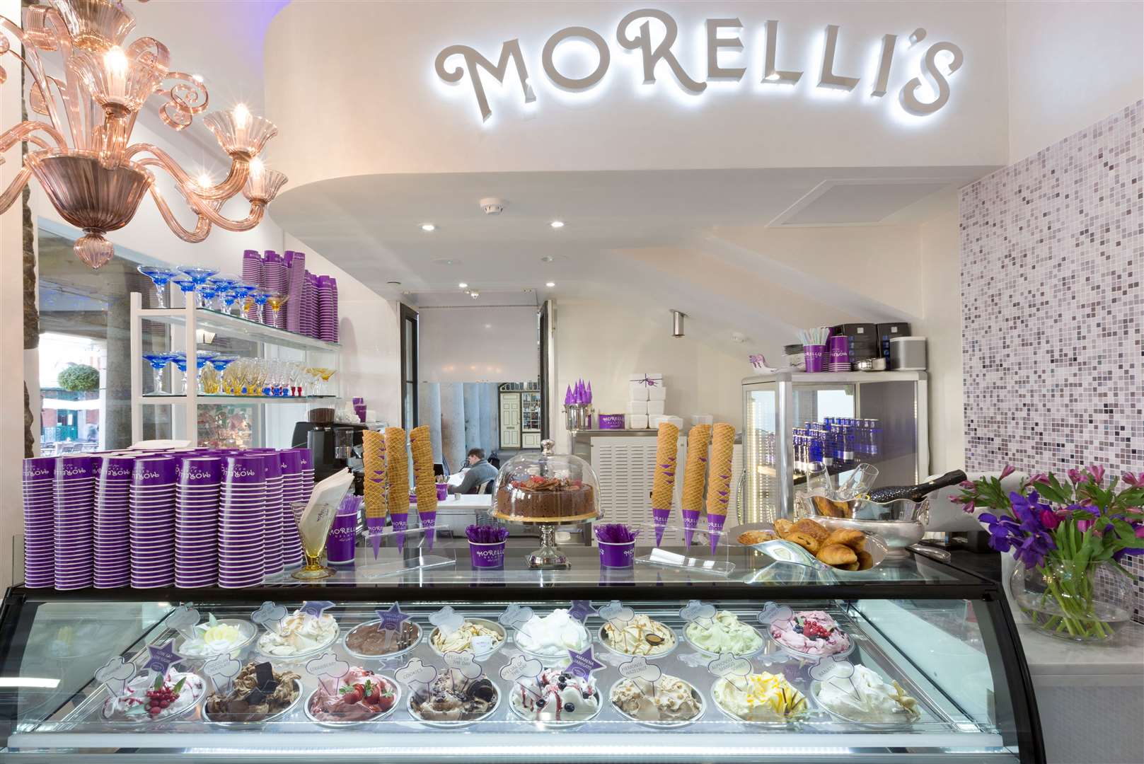 Morelli's Gelato in Covent Garden