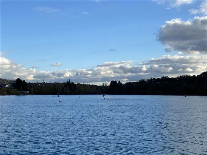 Jetboards on St Andrews Lake