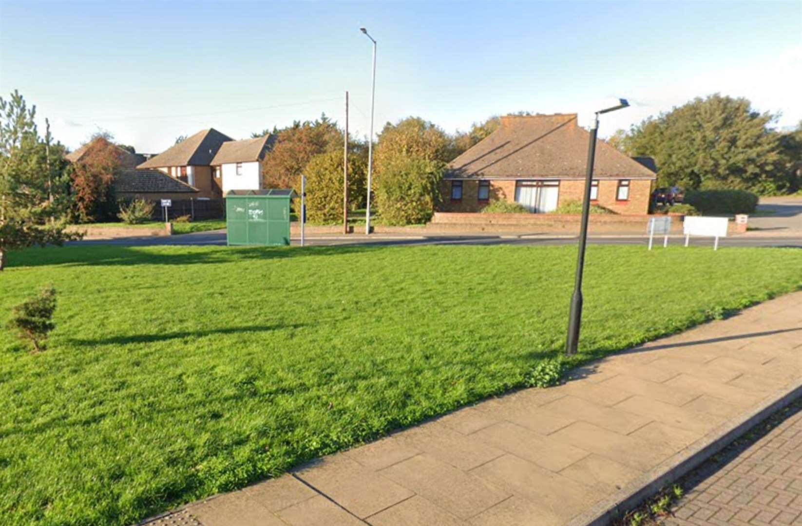 The hedgehog was found outside Birchington Medical Centre. Picture: Google