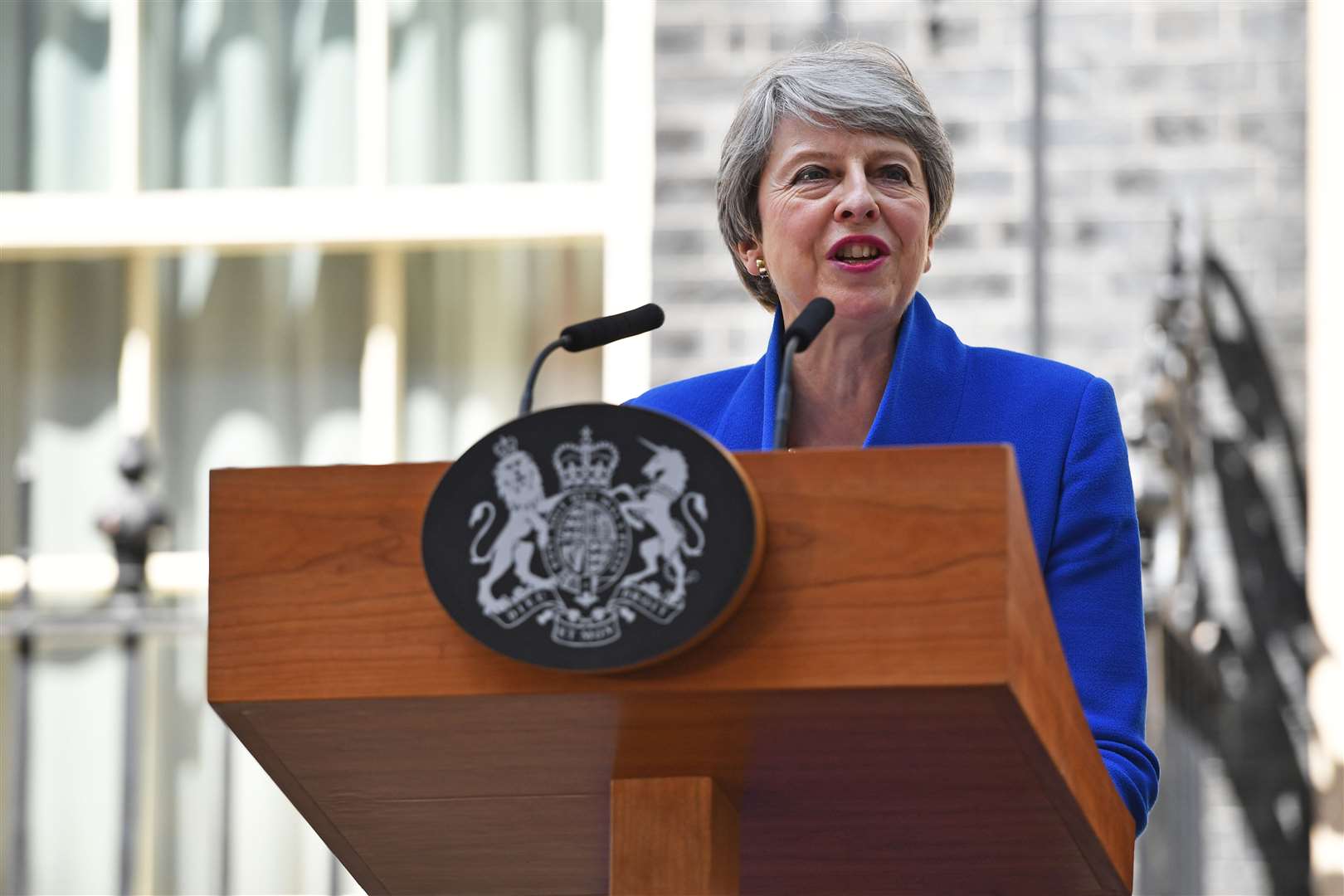 Theresa May said it would ‘always remain a matter of deep regret’ that she was unable to secure Brexit during her time as prime minister (Dominic Lipinski/PA)