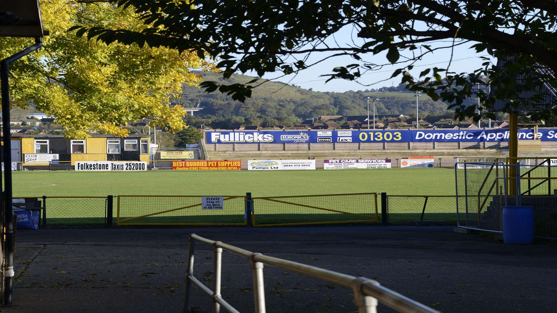 The Fullicks Stadium in Folkestone