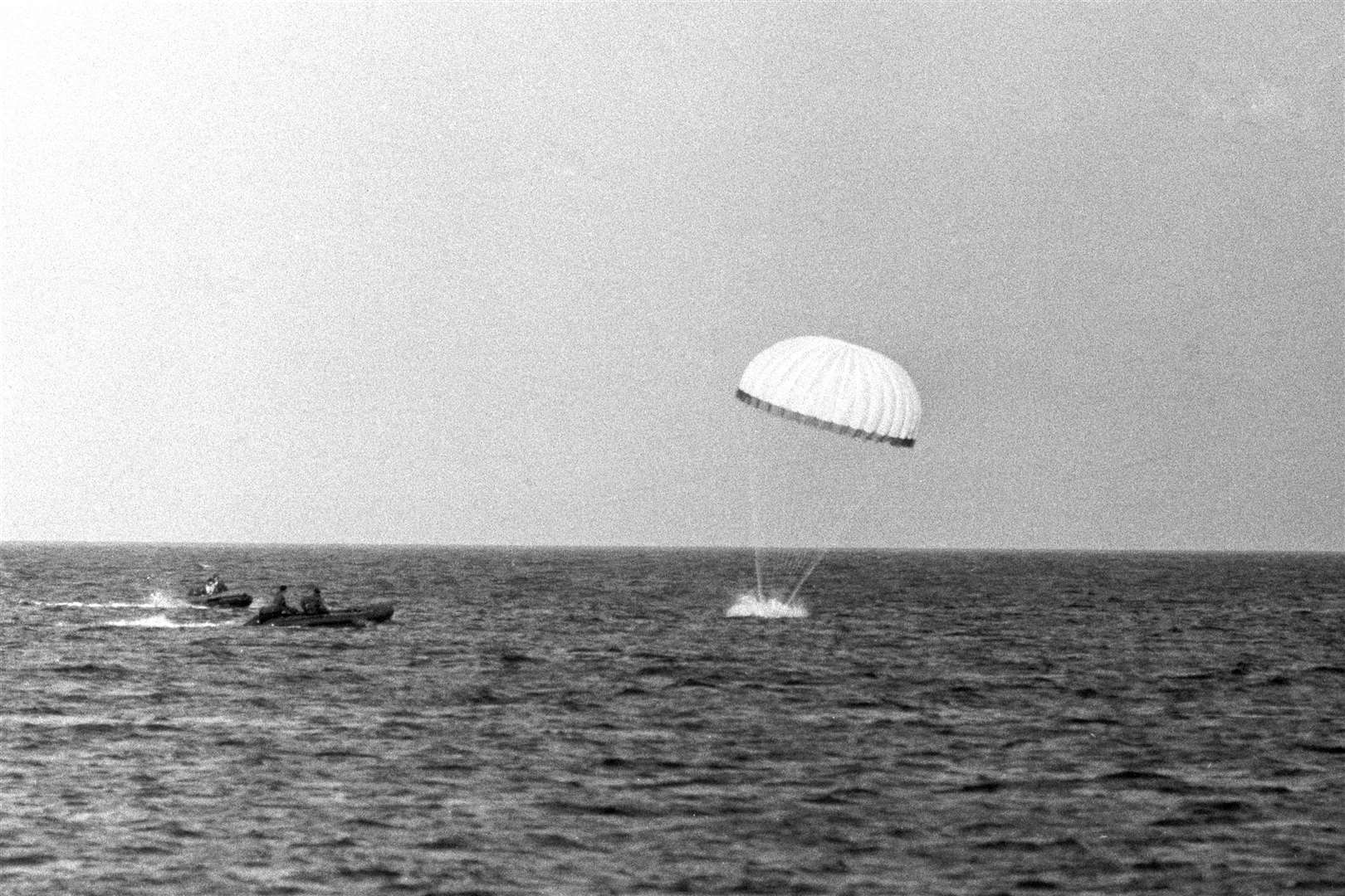 The Prince of Wales completed his first parachute drop in Studland Bay in Dorset in 1971 (PA Archive)