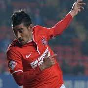 Reza Ghoochannejhad started against Huddersfield Picture: Keith Gillard