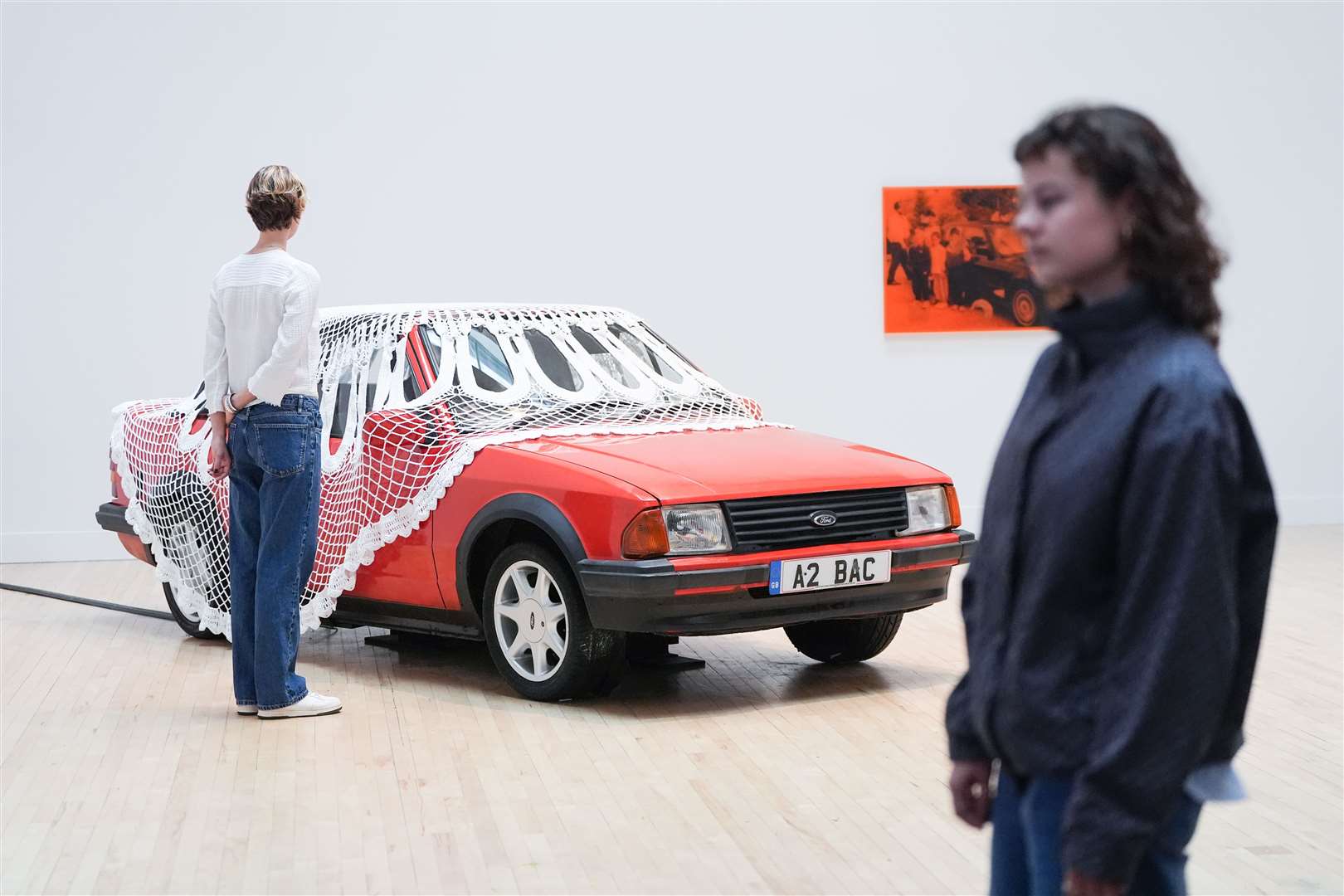 Scottish artist Jasleen Kaur who put doily on a car wins Turner Prize 2024