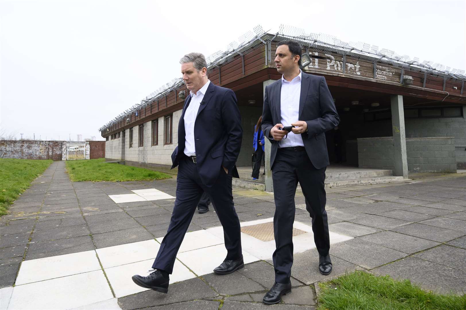 Sir Keir Starmer was speaking during a visit to Glasgow with Scottish Labour leader Anas Sarwar (John Linton/PA)