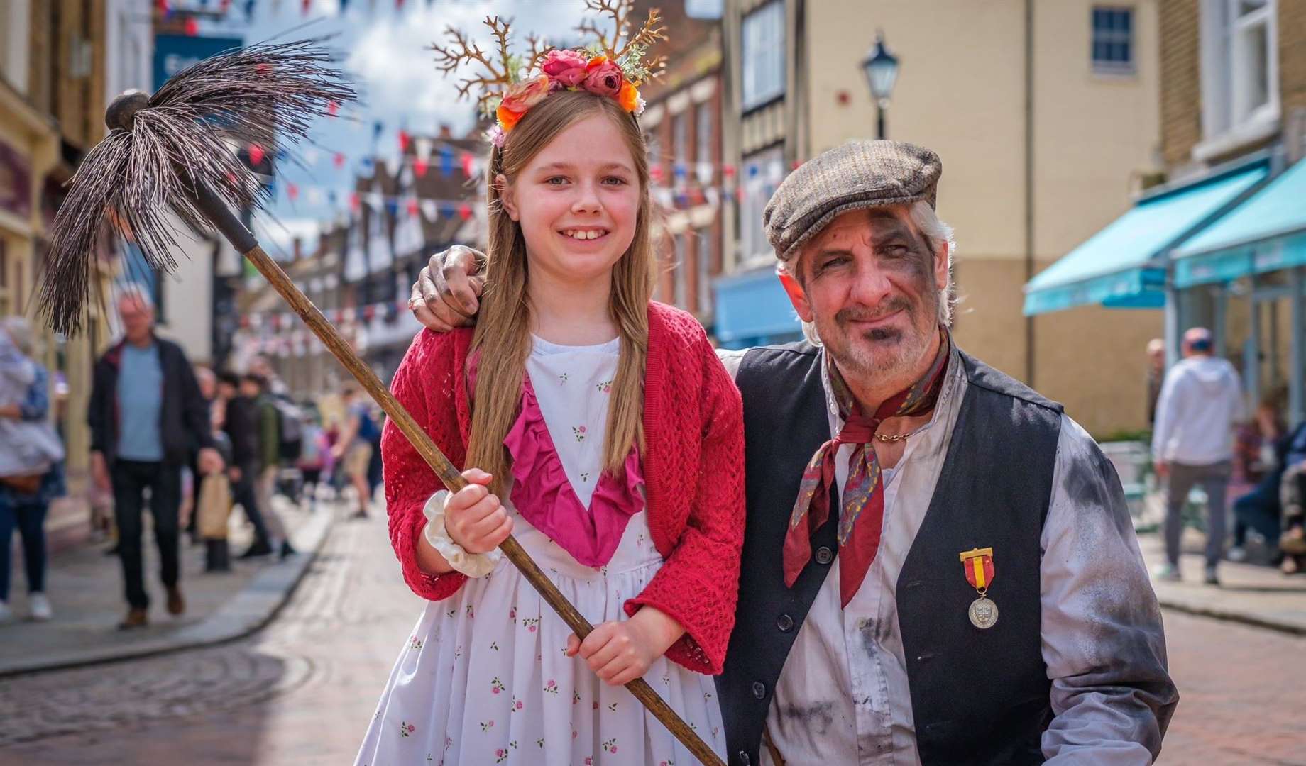 Crowds are expected to flock to Rochester for this year’s Sweeps Festival. Picture: Steve Hartridge