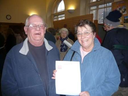 Ron and Maureen Stacey, from Maidstone