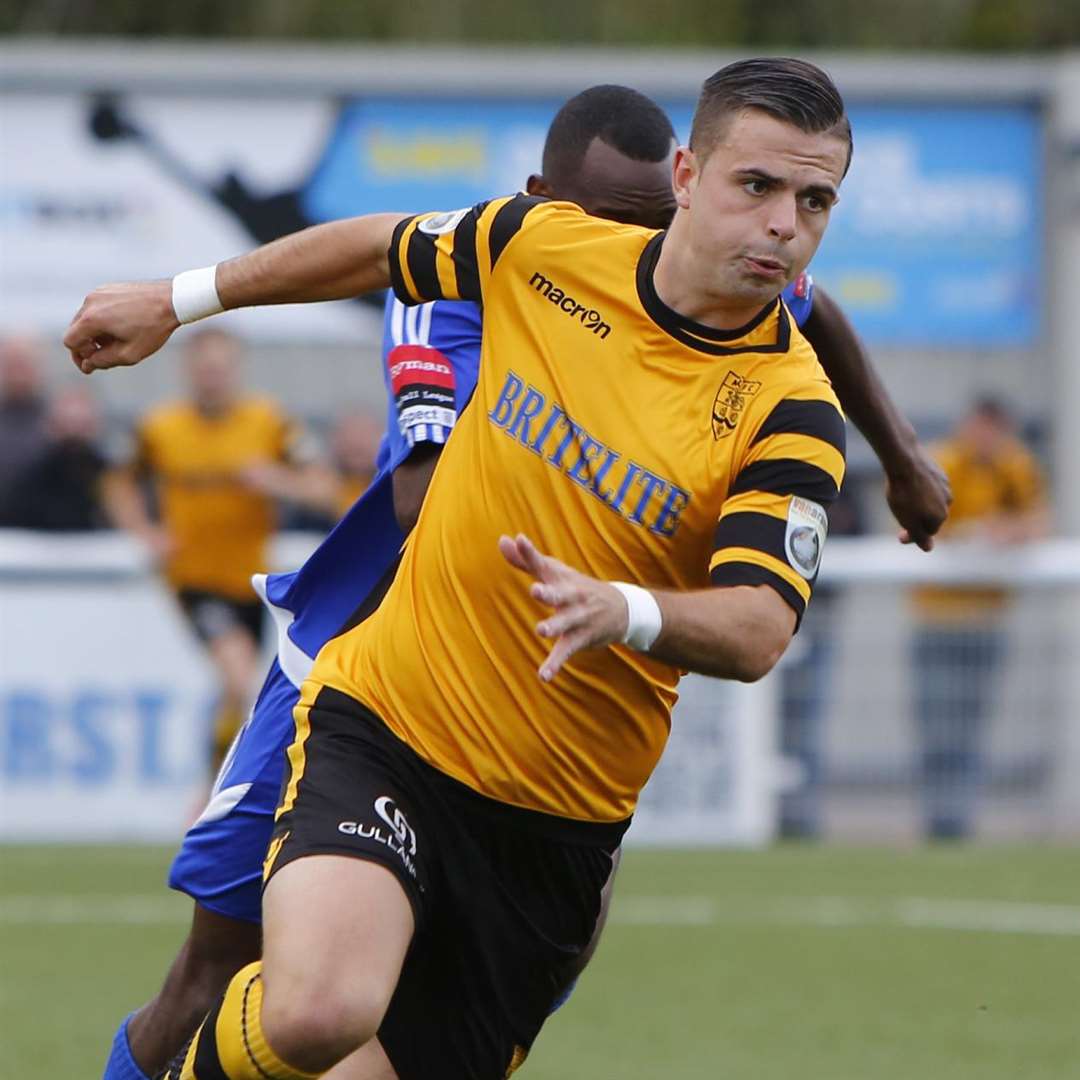 Ben Greenhalgh pictured in his Maidstone days Picture: Andy Jones