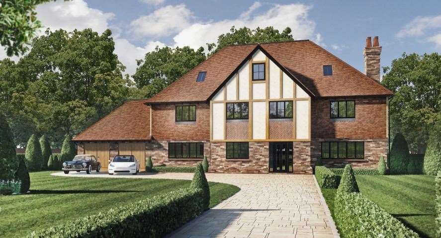 The houses are set to be luxurious, with large gardens and plenty of parking. Picture: Clarus Homes