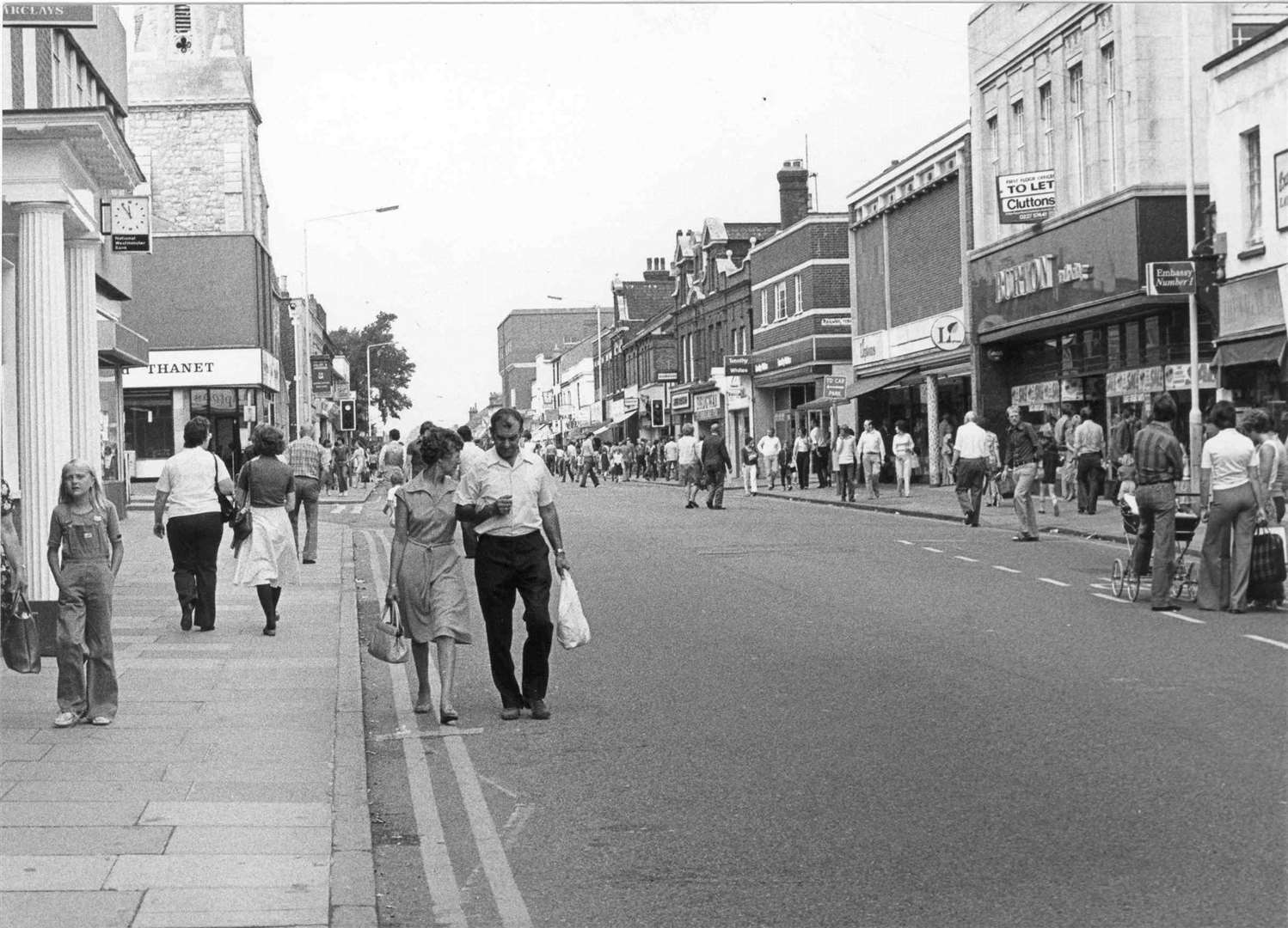 Kent shops in the 1970s and 1980s