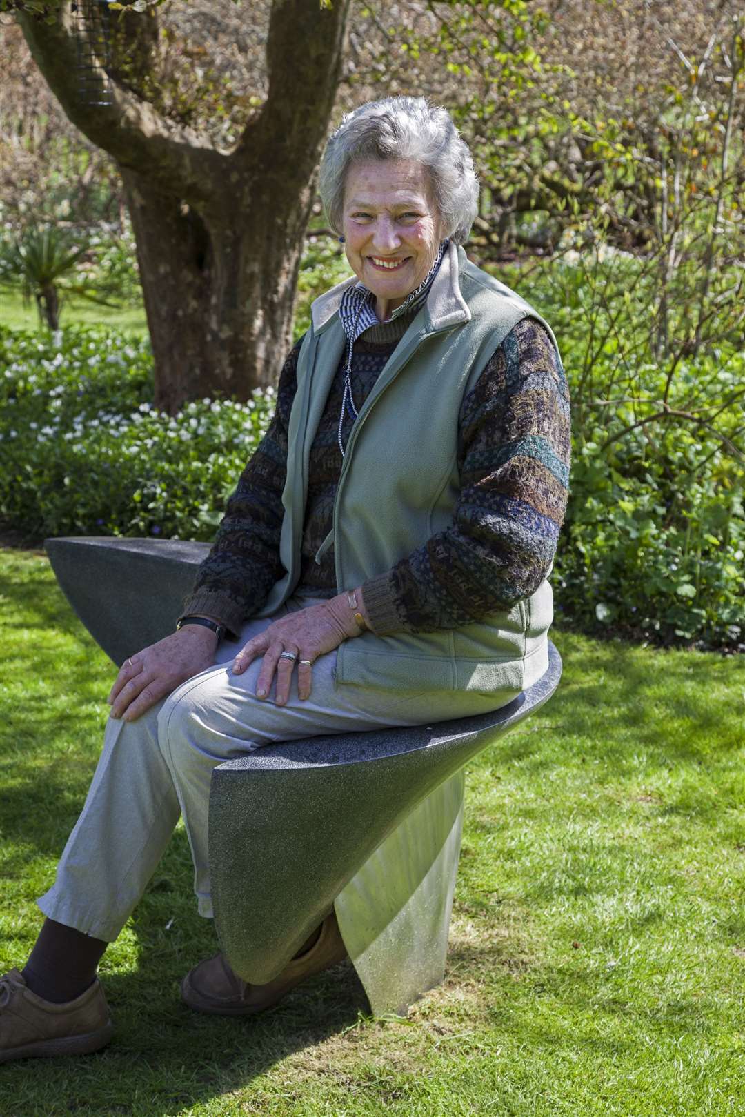 Mary Caroe, mother of St Paul’s Cathedral surveyor of the fabric Oliver Caroe, who died aged 81 due to Covid-19 (Andrew Lawson/PA)