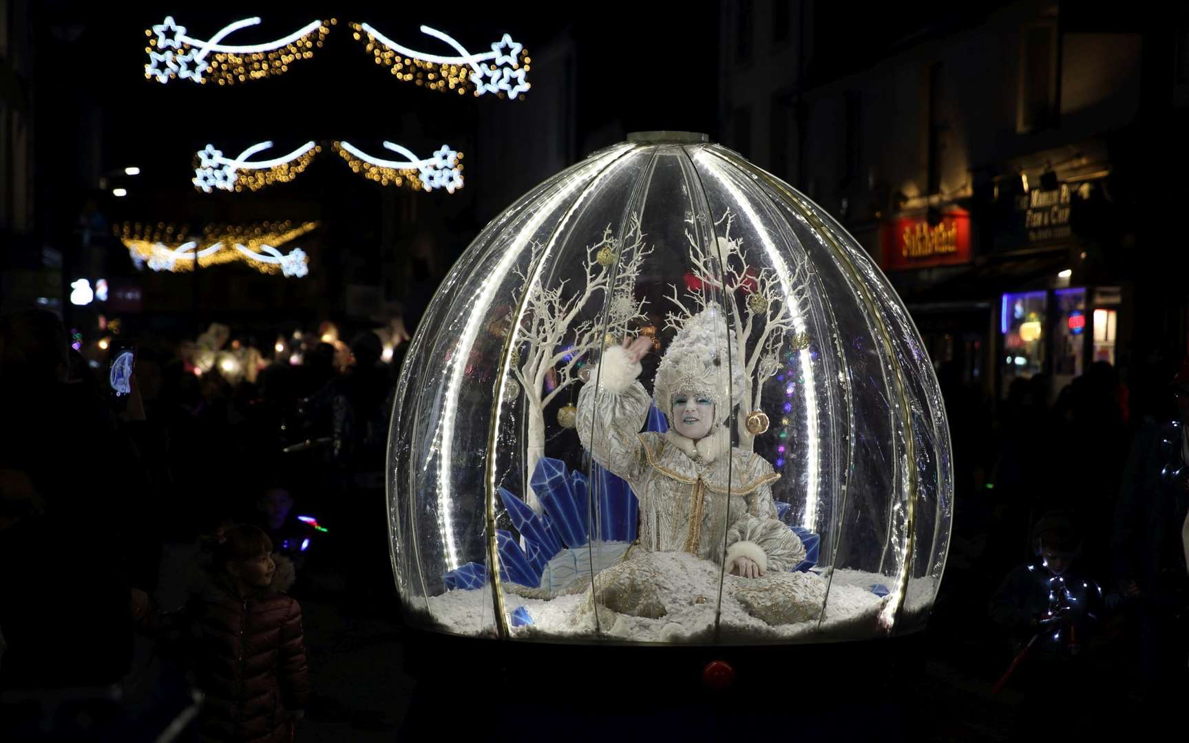 The Show Globe will float across the park. Picture: Cohesion Plus