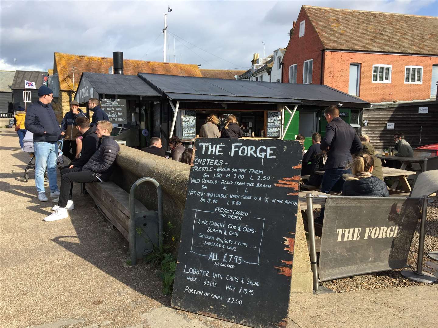 The Oyster Company submitted an application to increase the number of seats at The Forge