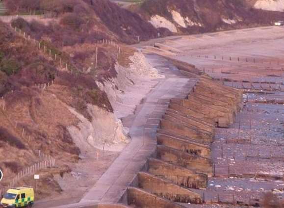 The coastguard said it was becoming 'increasingly worried' for the woman's welfare. Picture: Kent_999s