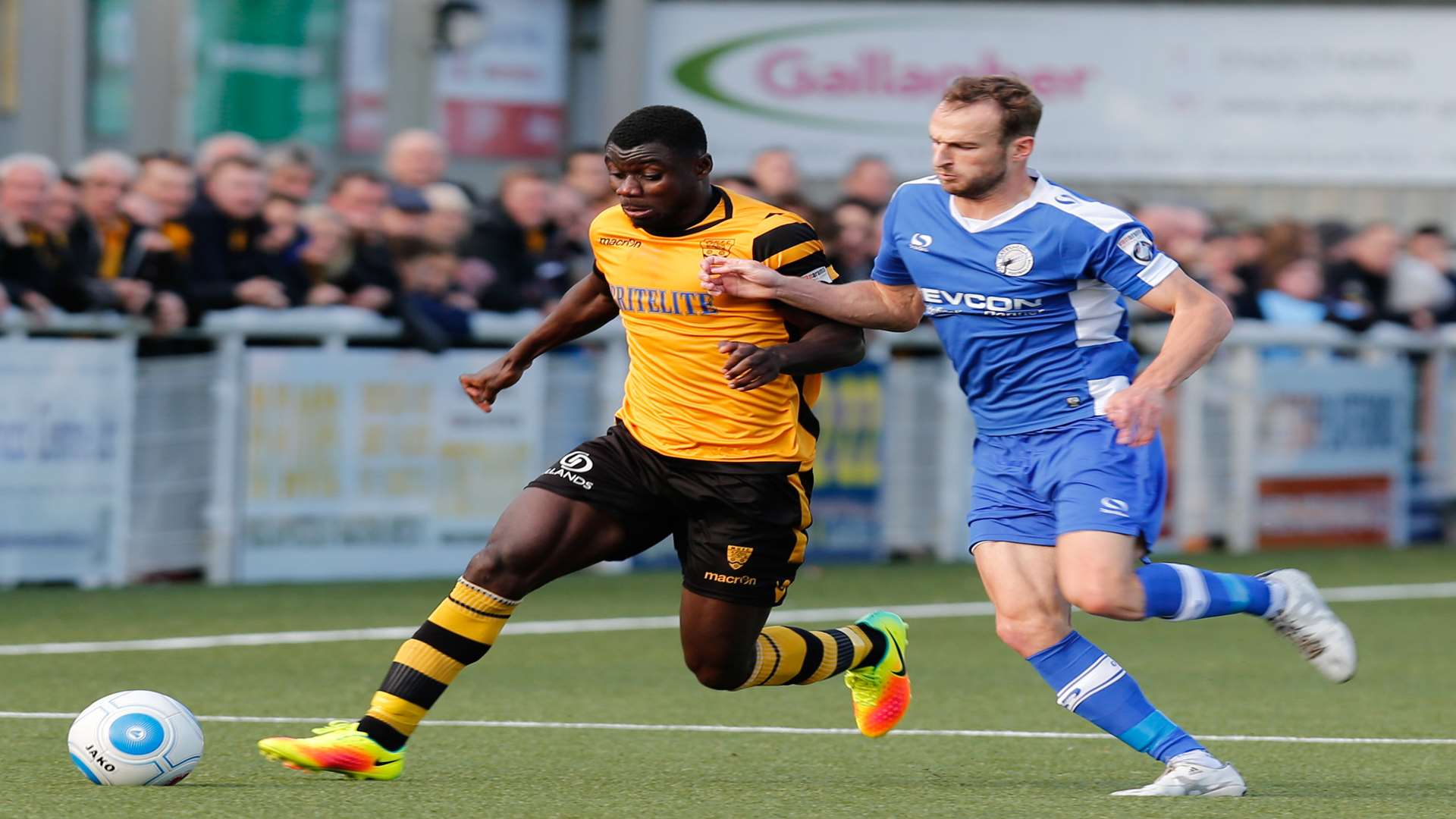 Maidstone right-back Seth Twumasi Picture: Matthew Walker