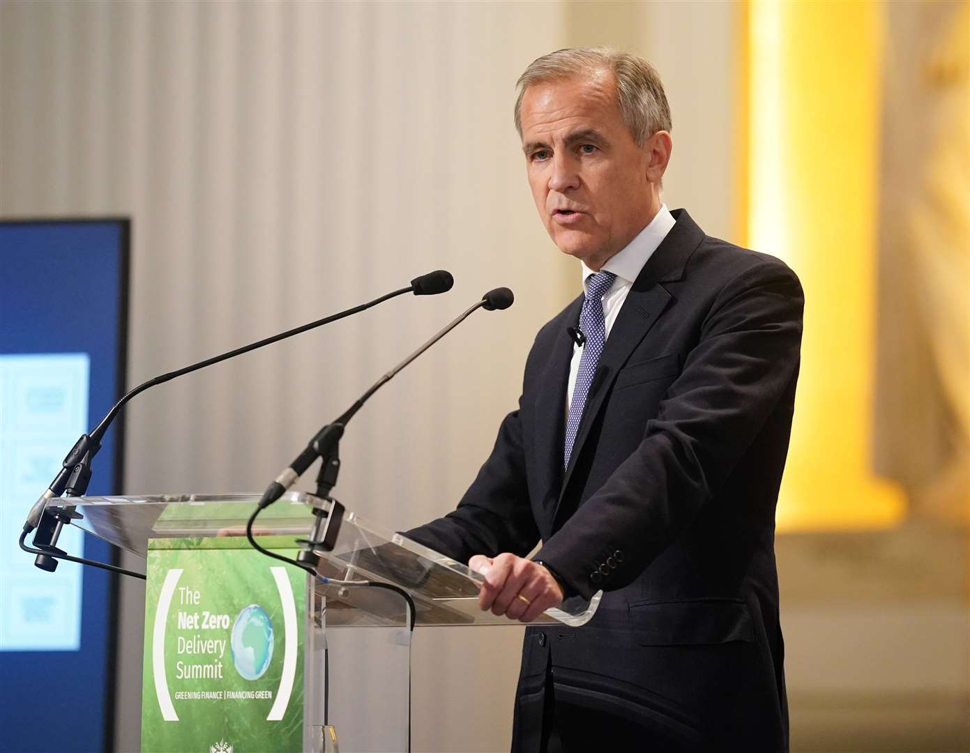 Former Bank of England governor Mark Carney (Yui Mok/PA)