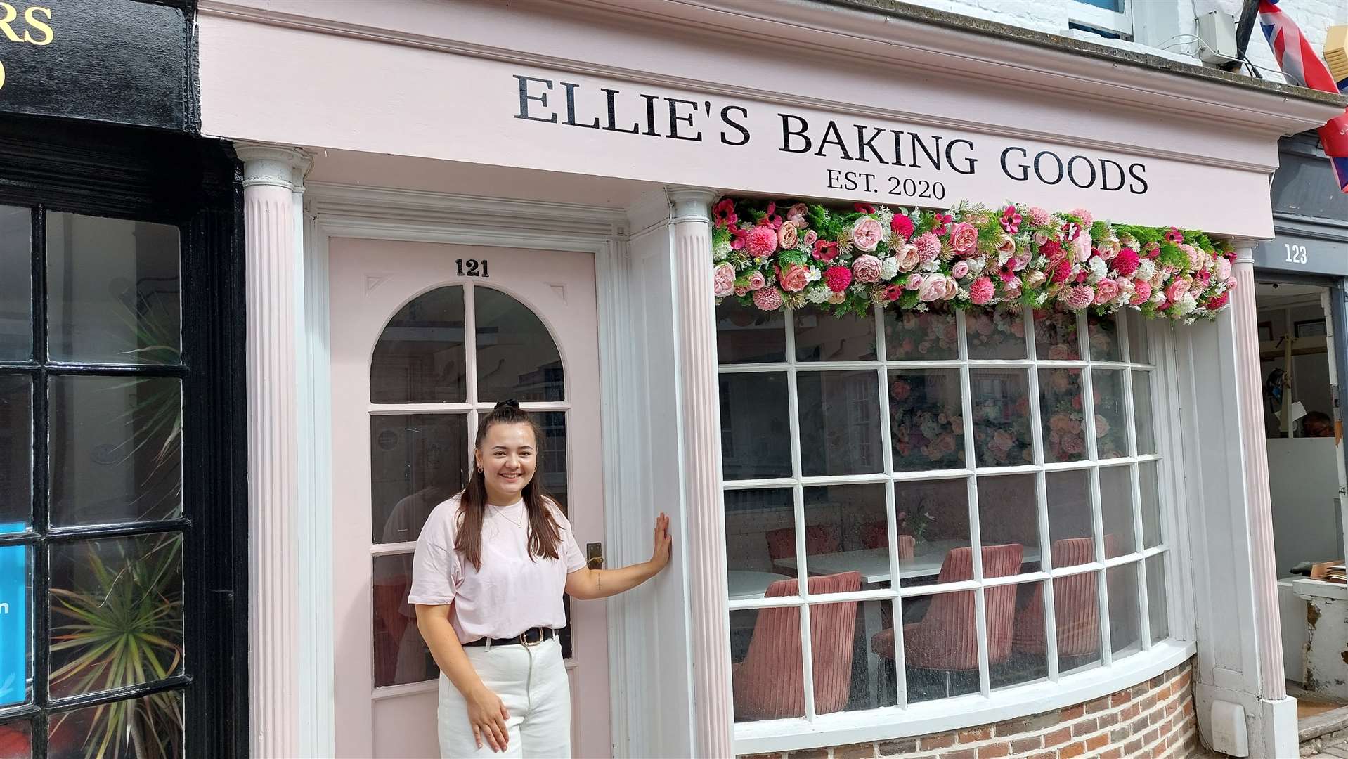 Ellie Miller from Ashford has opened Ellie's Baking Goods in Hythe
