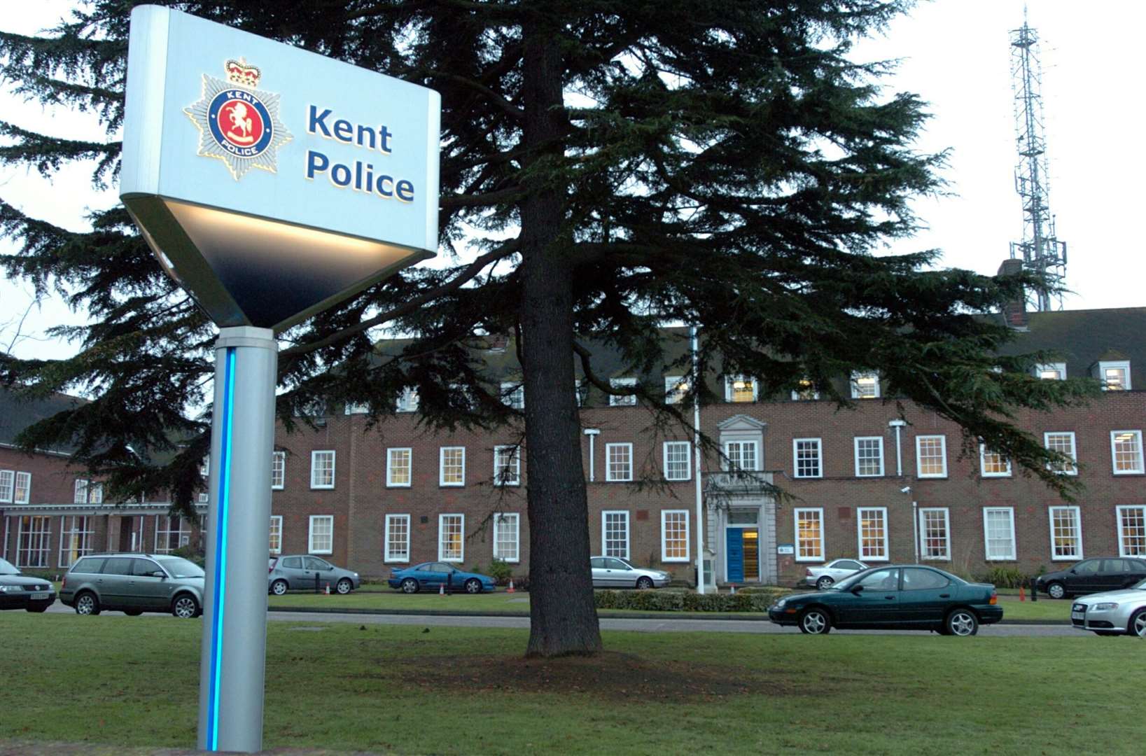 Kent Police headquarters in Maidstone. Picture: Matthew Walker