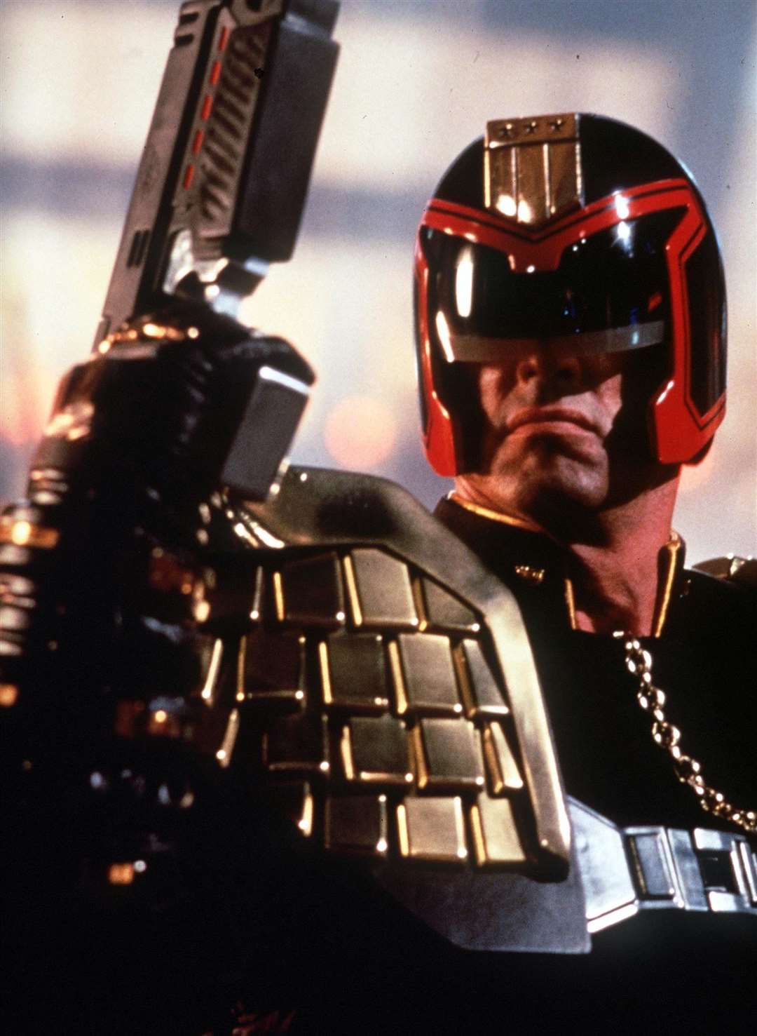 Sylvester Stallone in Judge Dredd