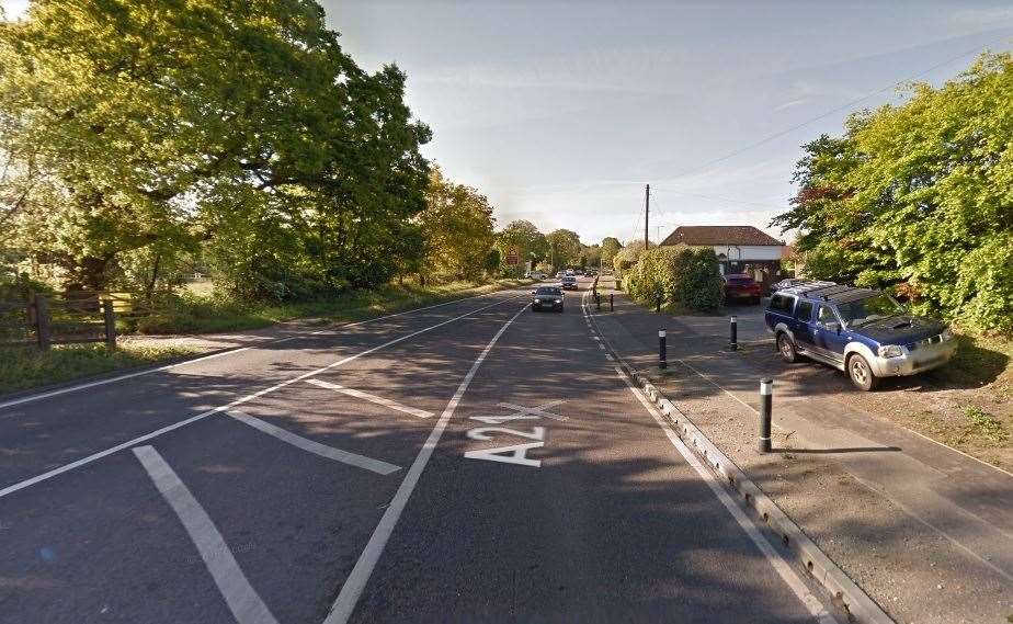 A21 near Kilndown. Picture: Google (15392204)