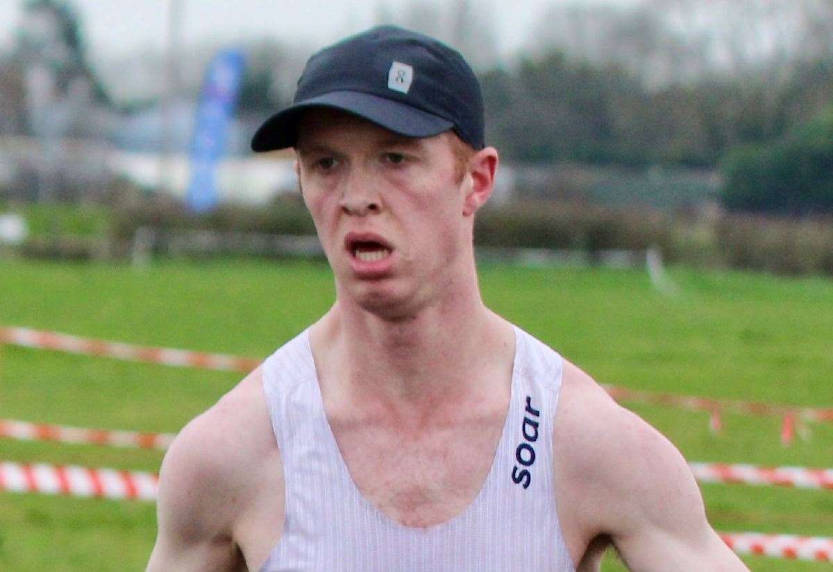 Tonbridge AC’s James Kingston celebrates hat-trick of senior titles at ...