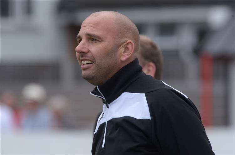 Lydd Town manager Scott Porter