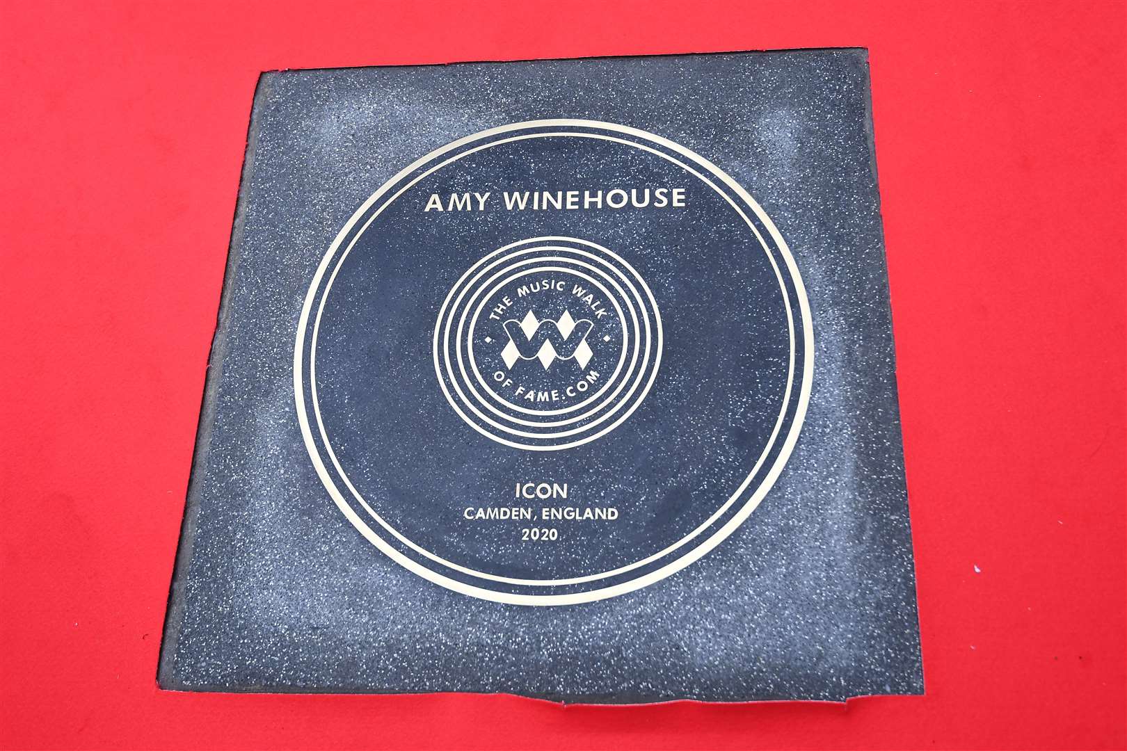 Amy Winehouse’s posthumous honours include a spot at the Music Walk of Fame in Camden, London (Victoria Jones/PA)