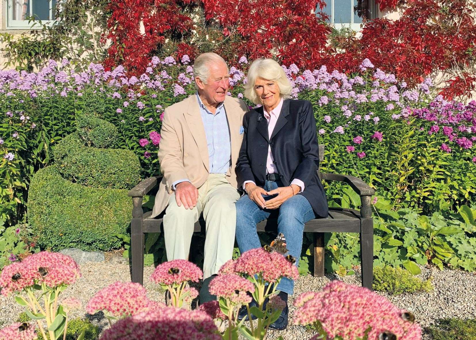 Charles and Camilla’s Christmas card image (Clarence House/PA)